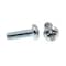 Prime-Line Machine Screw, Round, Phil/Sltd Comb Drive No. 8-32 X 1/2in Zinc Plated Steel 100PK 9003455 - alternate 3